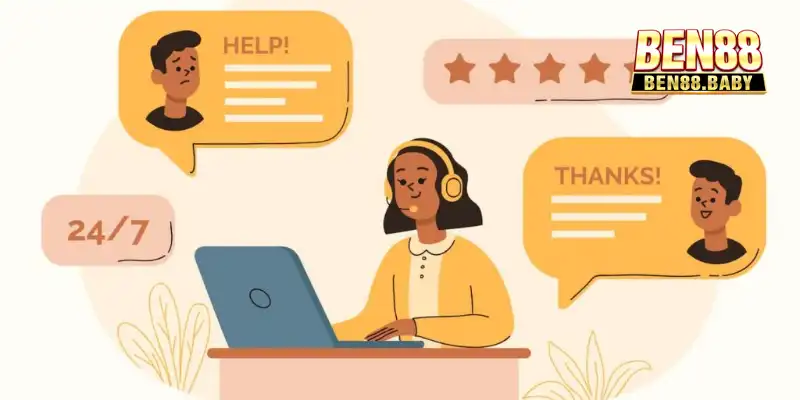 Trang Chủ Ben88: Địa Chỉ Giải Trí Uy Tín Đáng Trải Nghiệm 42 Đội ngũ tư vấn viên Ben88 chuyên nghiệp và tận tâm