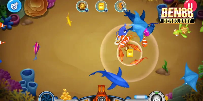 Game Bắn Cá Ăn Xu Tại Ben88: Chơi Bắn Cá Đổi Thưởng Ấn Tượng 3 Hệ thống tính năng đặc sắc bậc nhất trong trò chơi