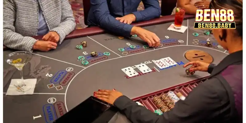 Luật Chơi Baccarat Để Tăng Cơ Hội Chiến Thắng Tại Ben88 1 Tổng quan về luật chơi Baccarat tại Ben88